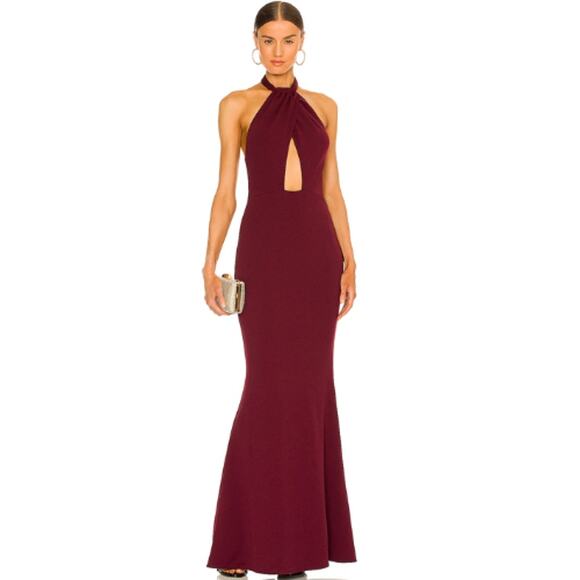 Katie May Petra Gown in Sangria NWT Size XL - Picture 1 of 4